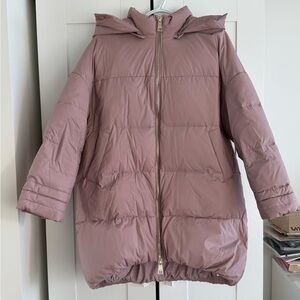 Liu Jo down coat, size us 4-6, like new, pink